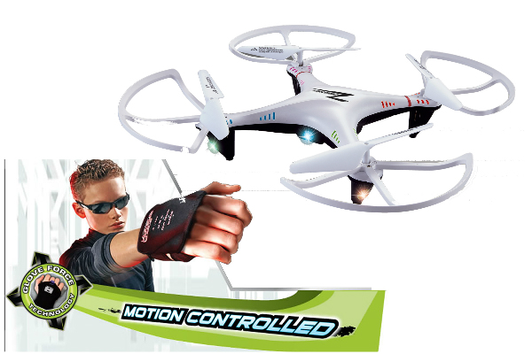 motion controlled drone